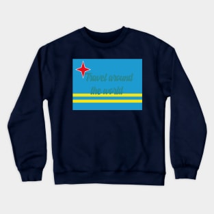 Travel Around the World - Aruba Crewneck Sweatshirt